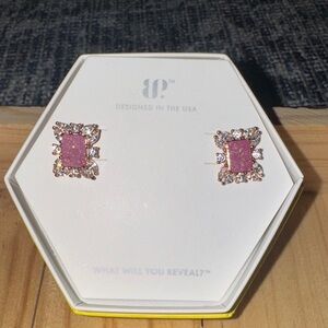 BP Pink Stud Earrings